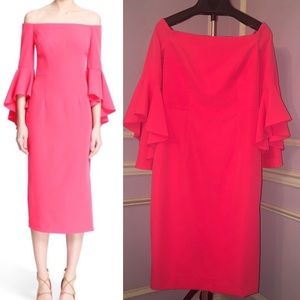 New MILLY gorgeous hot pink dress sz 12